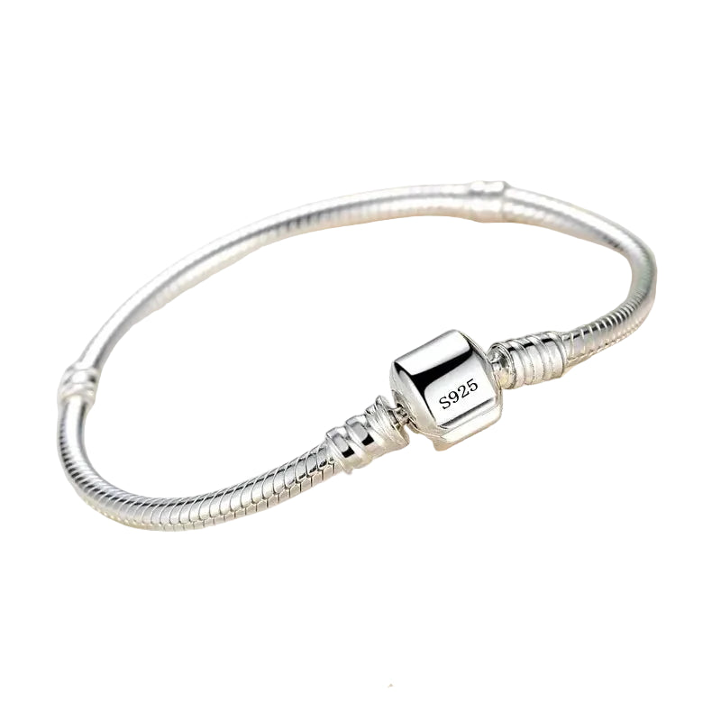 The Savile: Silver Snake Chain